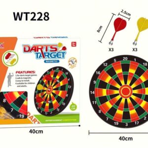 Magnetic dart board 40cm dart board suit magnetic dart target flying logo throwing game